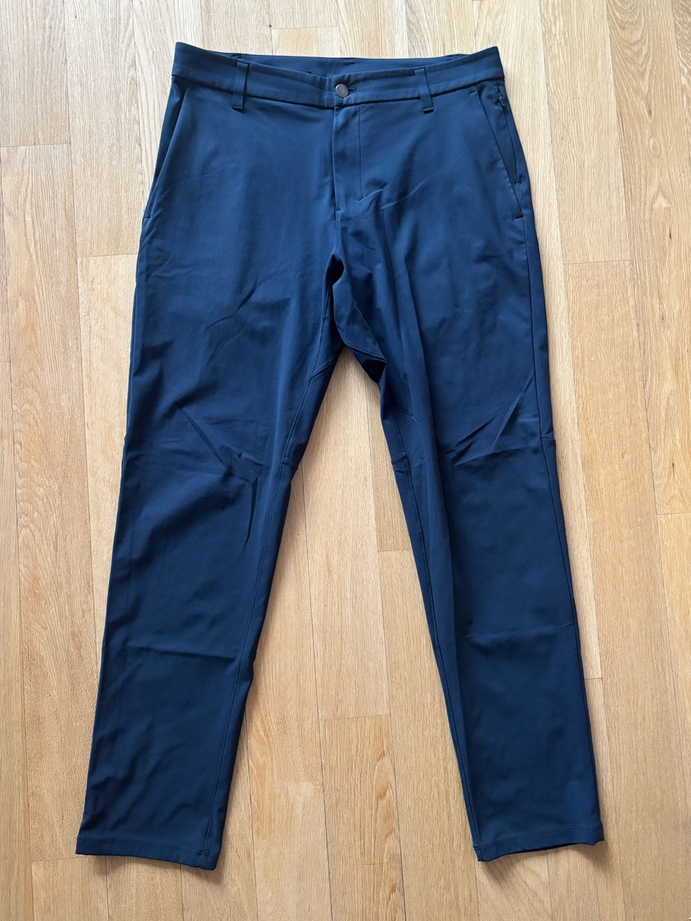 lululemon athletica men’s ABC Classic-Fit 5 Pocket Pant - Navy